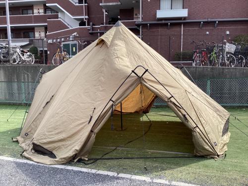 ZANE ARTS (ゼインアーツ) モノポールテント PS-004 ゼクーL 約540×470×285(h)cm 6～7人用