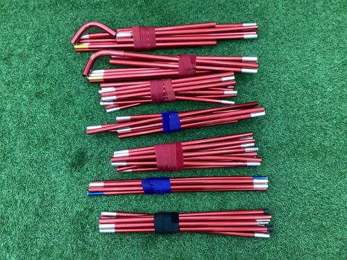 Snow peak (スノーピーク) ポール ギフト限定 リビングシェルロングPROレッドフレーム