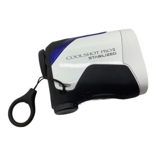 Nikon (ニコン) ゴルフ距離測定器 ホワイト STABILIZED COOL SHOT PROⅡ