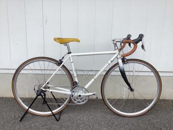 RALEIGH (ラリー) ロードバイク パールホワイト CRF Carlton-F サンマルコサドル 2014モデル  D55J00468 フロントディレイラー:アルテグラ/リアディレイラー:105(イチマルゴ)