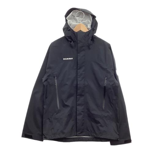 MAMMUT (マムート) トレッキングウェア(ジャケット) メンズ SIZE S ブラック 1010-28651 マイクロレイヤー 2.0 ハードシェル フーデッド ジャケット 国内代理店表記 有