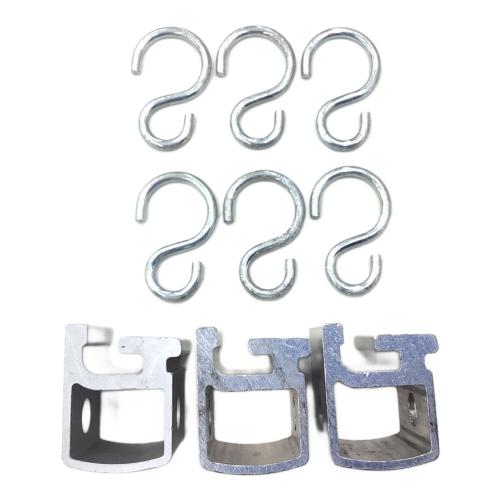 Snow peak (スノーピーク) ファニチャーアクセサリー シルバー CK-128 IGTレールジョイントハンガーセット