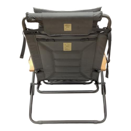 AS2OV (アッソブ) アウトドアチェア ブラック 392101-10 ハイバックローバーチェア