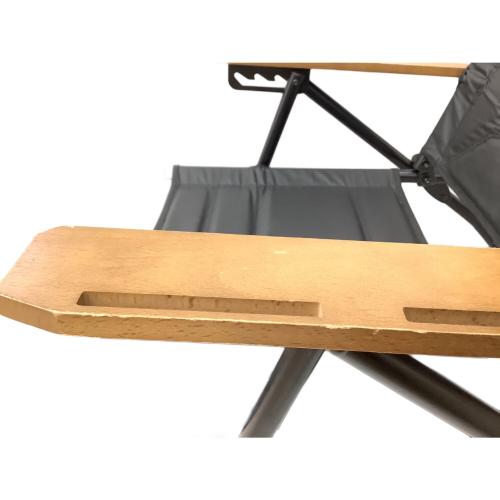 AS2OV (アッソブ) アウトドアチェア ブラック 392101-10 ハイバックローバーチェア