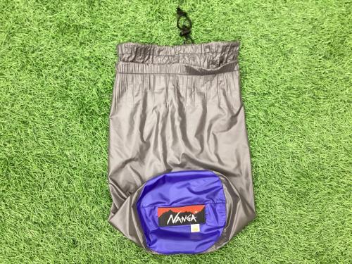 NANGA (ナンガ) 封筒型シュラフ(ダウン) グレーブルー 178cmまで UDD 630DX