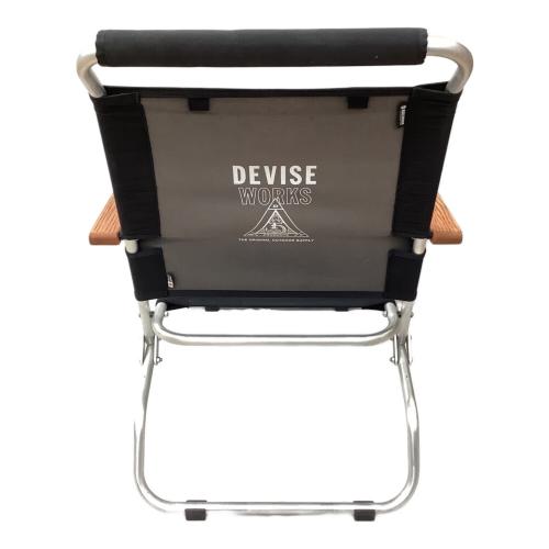 BALLISTICS (バリスティクス) アウトドアチェア ブラック DEVISE WORKS