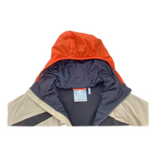 MAMMUT (マムート) トレッキングウェア(ジャケット) メンズ SIZE M ベージュ×ブラック 1013-02560 エナジーイン ハイブリッドフード ベスト 国内代理店表記 有