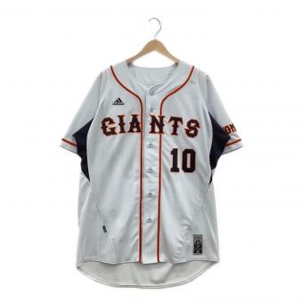読売ジャイアンツ (ヨミウリジャイアンツ) 応援グッズ SIZE XL ライトグレー ユニフォーム 【10】阿部慎之助 レプリカ