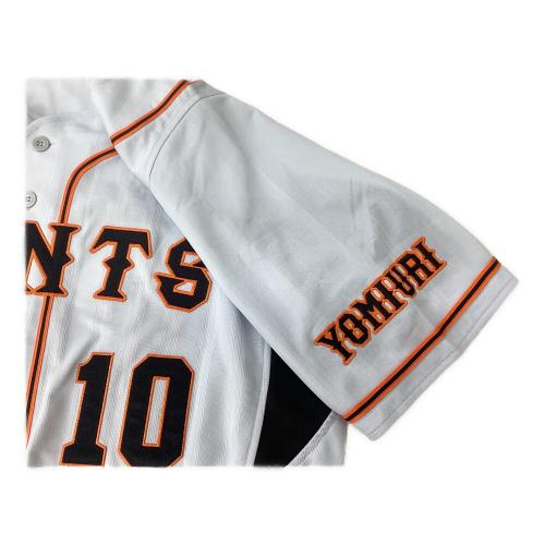 読売ジャイアンツ (ヨミウリジャイアンツ) 応援グッズ SIZE XL ライトグレー ユニフォーム 【10】阿部慎之助 レプリカ