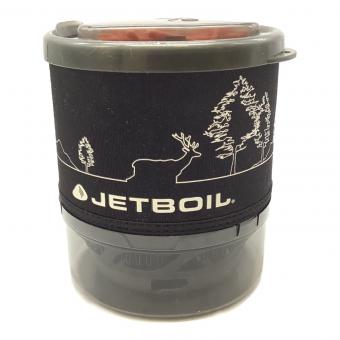 JETBOIL (ジェットボイル) シングルガスバーナー 広口浅型 ミニモ PSLPGマーク有 JBMINI 2017年10月製 使用燃料【OD缶】