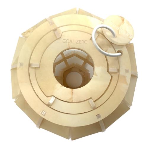 BELKROOT (ベルクロート) ランタンアクセサリー ベージュ ※ゴールゼロ