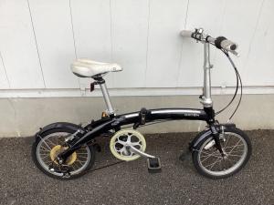 DAHON (ダホン) 折りたたみ自転車 16インチ オプシディアンブラック curve D7 30周年モデル  D210645915 TOURNEY