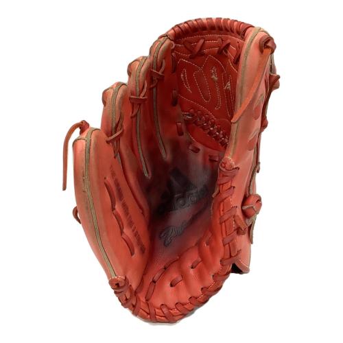 adidas (アディダス) 硬式グローブ ライトスカーレット 和田モデル ケース付 Professional 投手用 左投げ用 IX500-X49732
