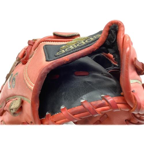 adidas (アディダス) 硬式グローブ ライトスカーレット 和田モデル ケース付 Professional 投手用 左投げ用 IX500-X49732