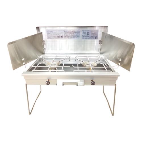 Snow peak (スノーピーク) ツインガスバーナー ギガパワーツーバーナー 液出し PSLPGマーク有 GS-230 2021年製 使用燃料【OD缶】