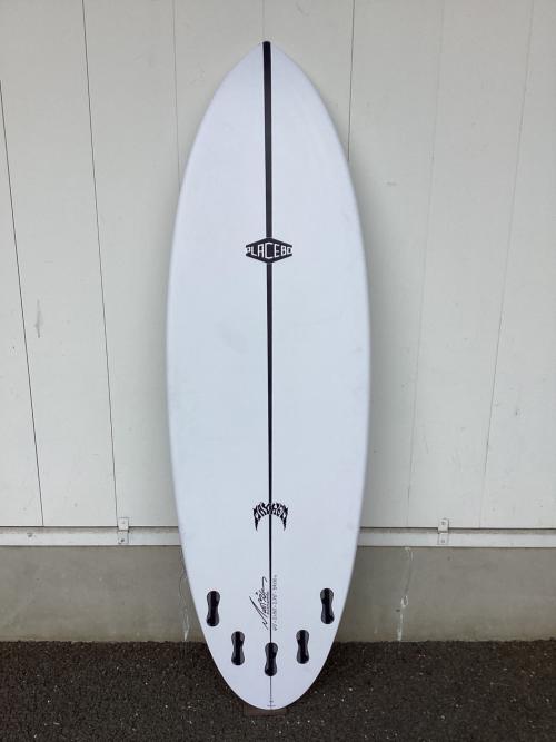 PLACEBO (プレセボ) ショートボード 6'0”x21.50”x2.70” DURA-FLEX4  39.00L ROUND NOSE ROUND 5フィンタイプ ラウンドピンテール