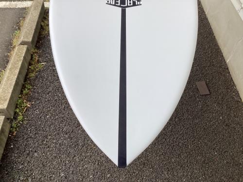 PLACEBO (プレセボ) ショートボード 6'0”x21.50”x2.70” DURA-FLEX4  39.00L ROUND NOSE ROUND 5フィンタイプ ラウンドピンテール