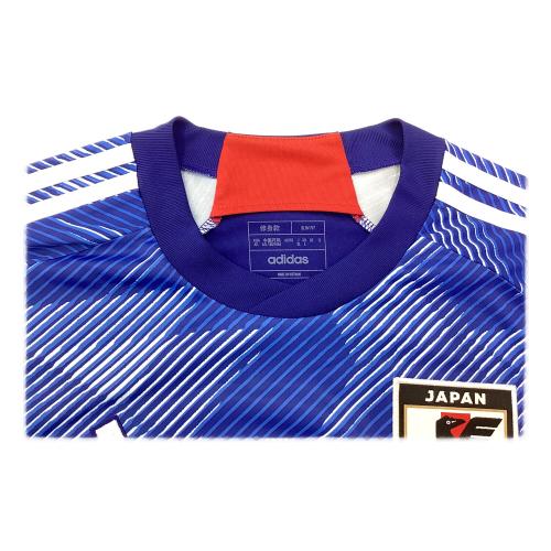 日本代表 (ニホンダイヒョウ) サッカーユニフォーム SIZE XL ブルー 2022ワールドカップ スペイン戦仕様 堂安律【8】 HF1845