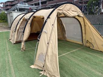 DOD (ディーオーディー) ツールームテント T5-689-TN カマボコテント3M 640×300×195㎝ 3～5人用
