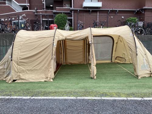 DOD (ディーオーディー) ツールームテント T5-689-TN カマボコテント3M 640×300×195㎝ 3～5人用