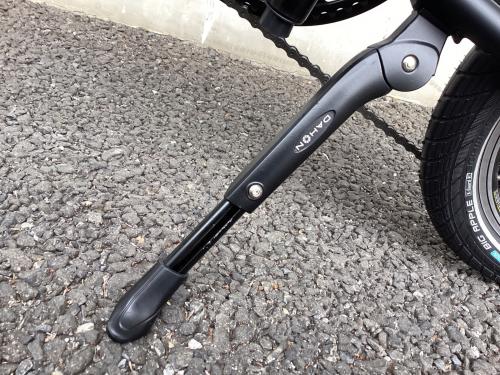 DAHON (ダホン) 折りたたみ自転車 14インチ ブラック 2024年モデル グリップ(GP-1)・ホイール(BIG APPLE)カスタム  GKA23090160