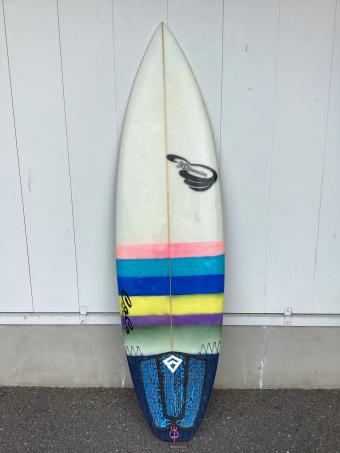 3Dimension ショートボード 5'10"×19”×2 3/8” 6sense トライフィンタイプ ラウンドスカッシュテール