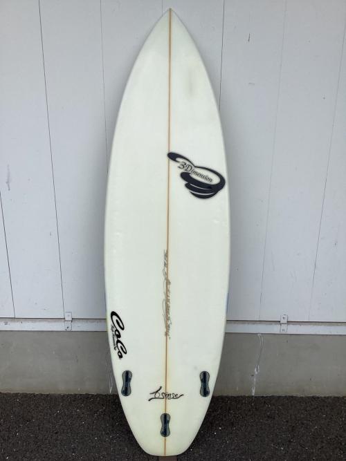 3Dimension ショートボード 5'10"×19”×2 3/8” 6sense トライフィンタイプ ラウンドスカッシュテール
