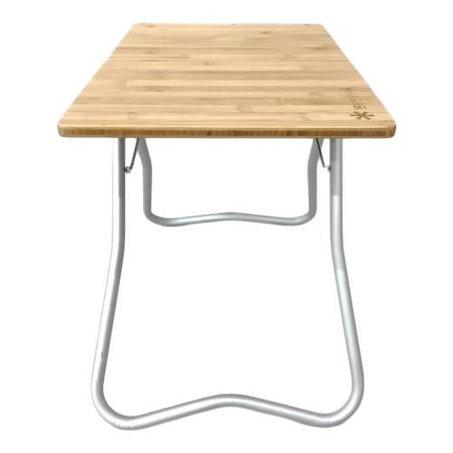 Snow peak (スノーピーク) アウトドアテーブル LV-034TR Myテーブル 竹 未使用品