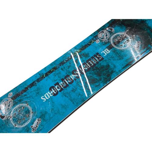 BC STREAM (ビーシーストリーム) スノーボード 156cm ブルー 2020-2021年モデル  2x4 キャンバー RIDERS SPEC