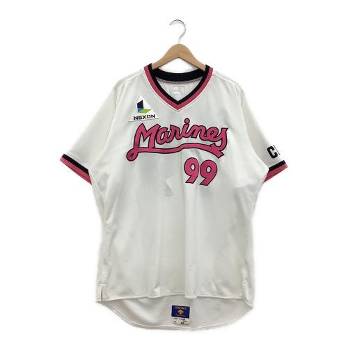 千葉ロッテマリーンズ (チバロッテマリーンズ) 応援グッズ ユニフォーム 【99】カルロス・ロサ プロ仕様モデル 復刻ユニフォーム