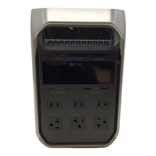 ECOFLOW (エコフロー) ポータブル電源 ※通電確認済 EFDELTA3P-JP EF-DL-H10-4 1024 1500 リン酸鉄リチウム 50Hz／60Hz