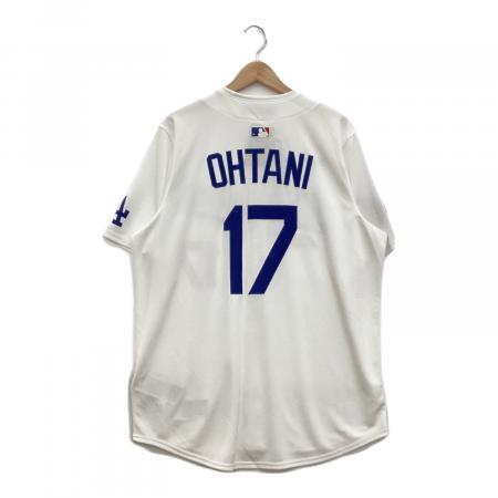 ロサンゼルス・ドジャース 応援グッズ Lサイズ ホワイト 【17】大谷
