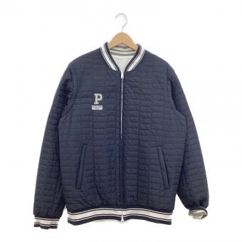PEARLY GATES (パーリーゲイツ) ゴルフウェア(トップス) メンズ SIZE LL ブラック×ホワイト リバーシブル仕様 ジャケット 053-4120001
