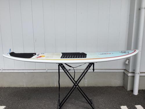 NSP (エヌエスピー) ミッドレングス/ファンボード 6'9×21”×2 7/8 ホワイト トライフィンタイプ ラウンドスカッシュテール