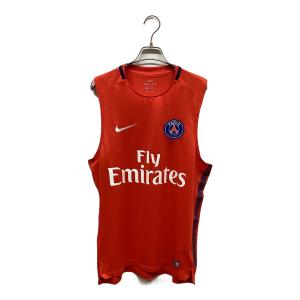 パリサンジェルマン サッカーウェア(トップス) 854541-676 ノースリーブ メンズ SIZE L レッド