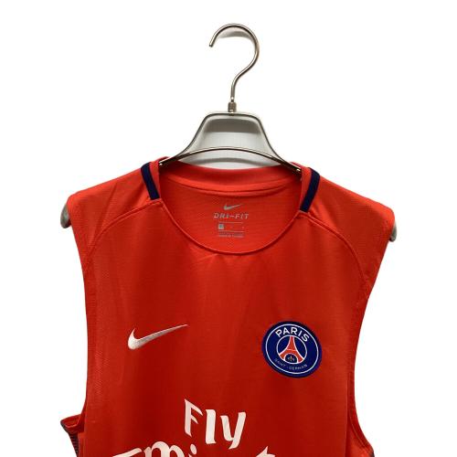 パリサンジェルマン サッカーウェア(トップス) 854541-676 ノースリーブ メンズ SIZE L レッド