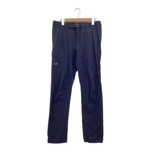 ARC'TERYX (アークテリクス) トレッキングボトム(ロング) メンズ SIZE M ネイビー 19235-117945 ガンマLTパンツ 国内代理店表記 有