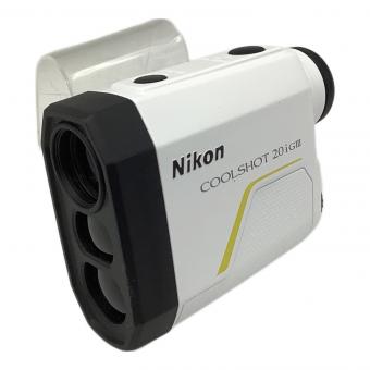 Nikon (ニコン) ゴルフ距離測定器 ホワイト COOLSHOT 20i GIII