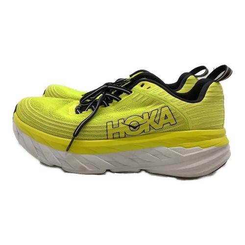 HOKAONEONE (ホカオネオネ) ランニングシューズ メンズ SIZE 27cm イエロー ボンダイ6 1019269
