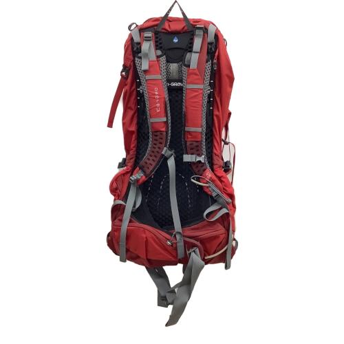 OSPREY (オスプレー) バックパック レッド ATMOS AG50 背面長約52㎝　50L(小屋・テント泊)