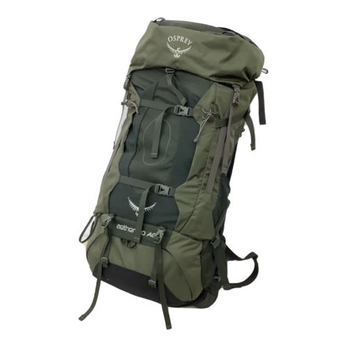 OSPREY (オスプレー) バックパック オリーブ aether 60 AG 背面長 51cm以上 50L～(テント泊)