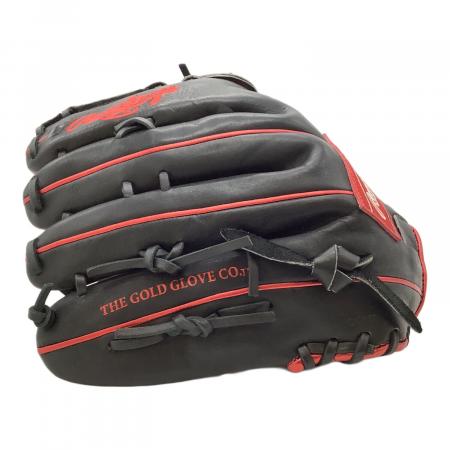 RAWLINGS (ローリングス) 軟式グローブ ブラック×レッド @ HOH