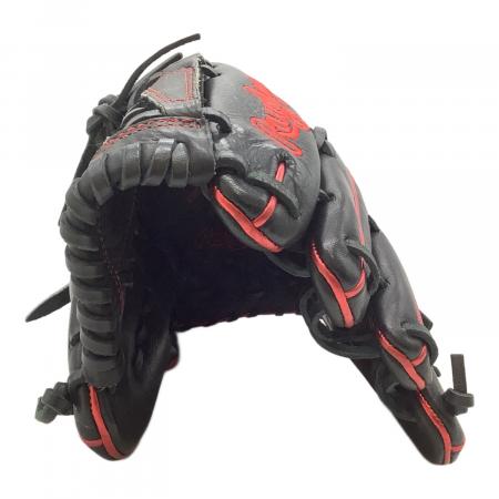 RAWLINGS (ローリングス) 軟式グローブ ブラック×レッド @ HOH
