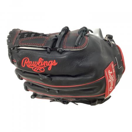 RAWLINGS (ローリングス) 軟式グローブ ブラック×レッド @ HOH