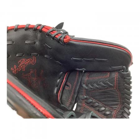 RAWLINGS (ローリングス) 軟式グローブ ブラック×レッド @ HOH