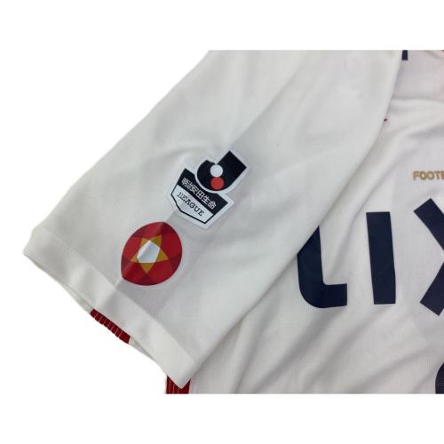 鹿島アントラーズ (カシマアントラーズ) サッカーユニフォーム メンズ SIZE S ホワイト 【9】鈴木優磨 アウェイ 2018レプリカ 902454-101