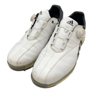 adidas (アディダス) BOA ゴルフシューズ F33619 メンズ SIZE 25.5cm ホワイト