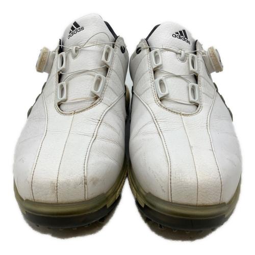 adidas (アディダス) BOA ゴルフシューズ F33619 メンズ SIZE 25.5cm ホワイト