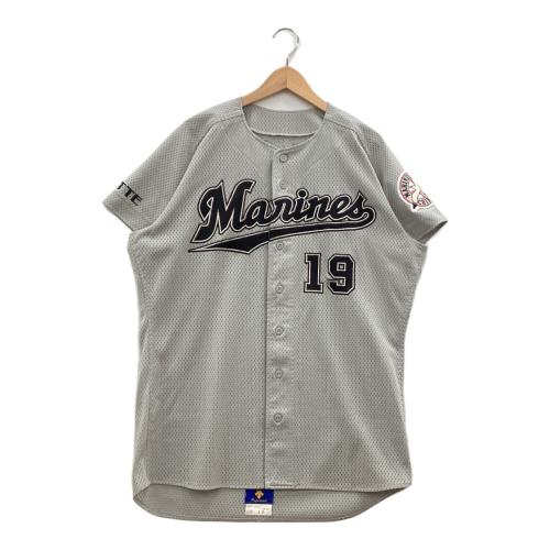 千葉ロッテマリーンズ (チバロッテマリーンズ) 応援グッズ グレー 1995年 ユニフォーム 【19】成本年秀 プロ仕様モデル