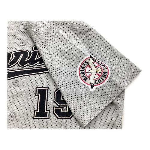 千葉ロッテマリーンズ (チバロッテマリーンズ) 応援グッズ グレー 1995年 ユニフォーム 【19】成本年秀 プロ仕様モデル